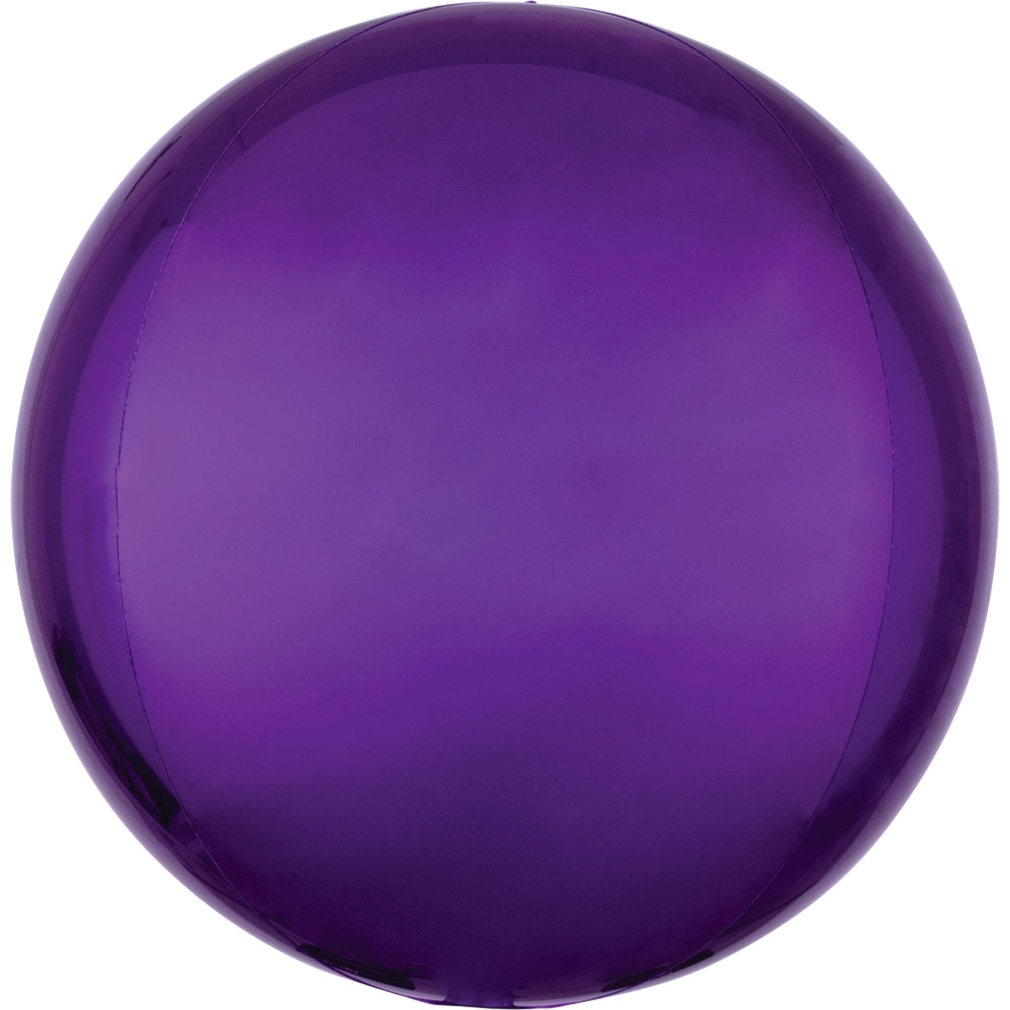 Folienballon Orbz "Lila" 40cm Luftballon, Violett, Sphäre