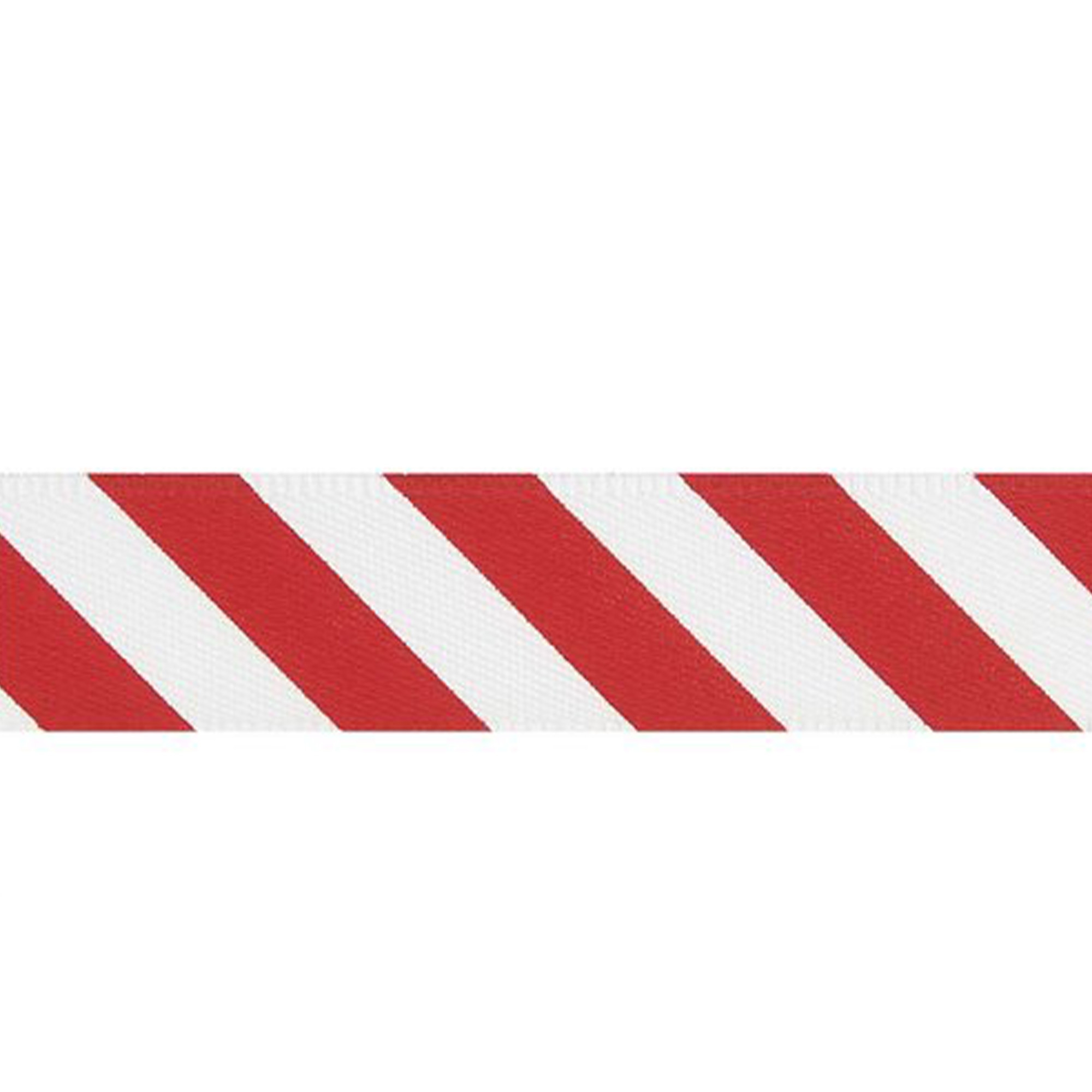 Satinband Streifen, Rot/Weiß, 25mm / 3m Satinband Streifen, Rot/Weiß, 25mm / 3m