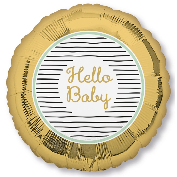 Folienballon "Hello Baby" 43cm
