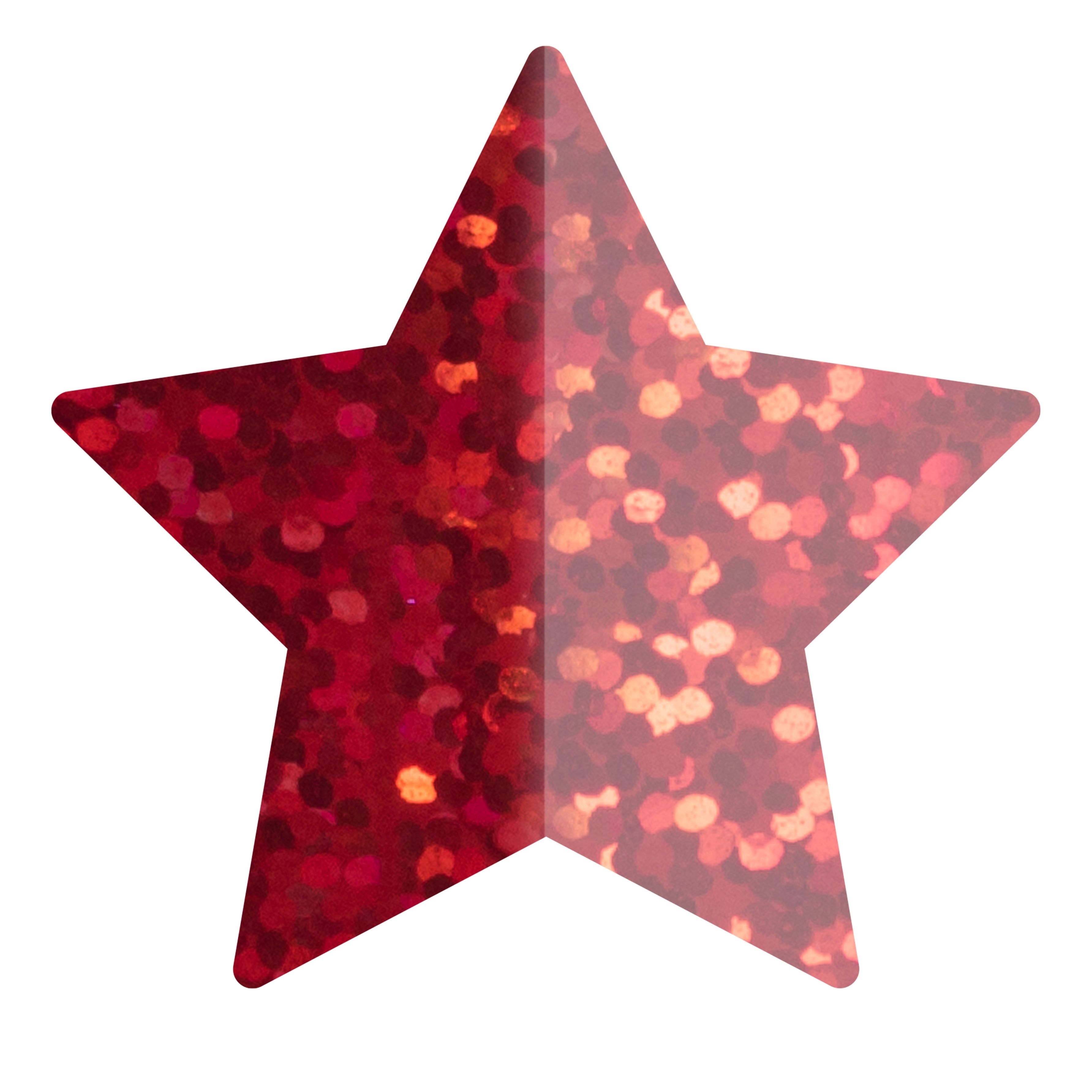 Folienkonfetti 1,7cm Stern 1kg Holo Rot Folienkonfetti 1,7cm Stern 1kg Holo Rot