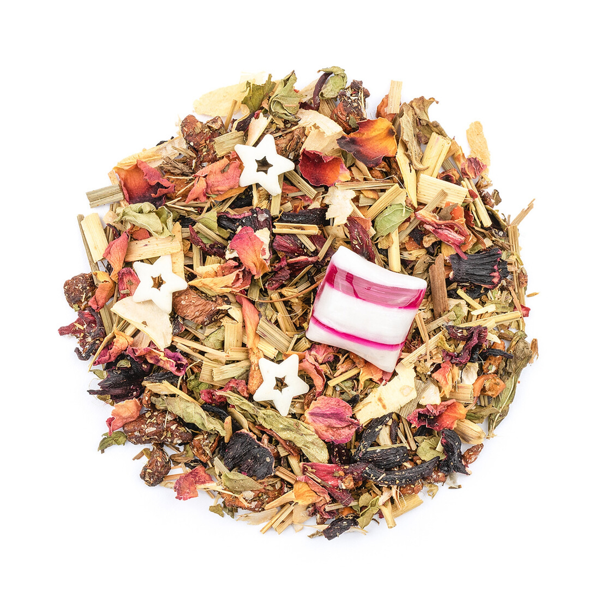 3472206e6d9ff2e2c2601a33680de74a27d53cb5 Tee "Happy Nikolausi" Zuckerstangen Geschmack, 15 g