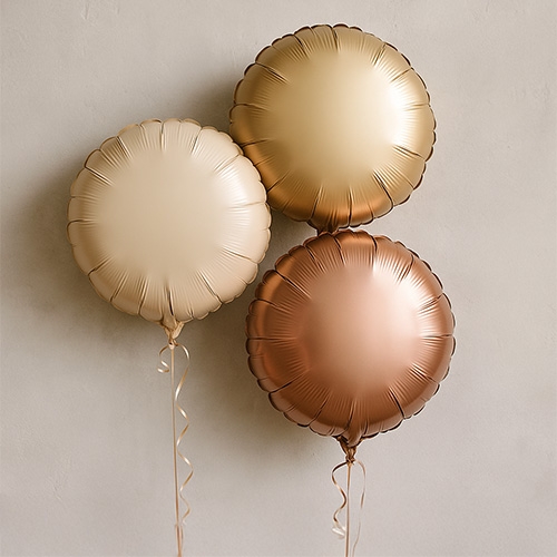 Folienballon Rund 45 cm Folienballon Rund 45 cm