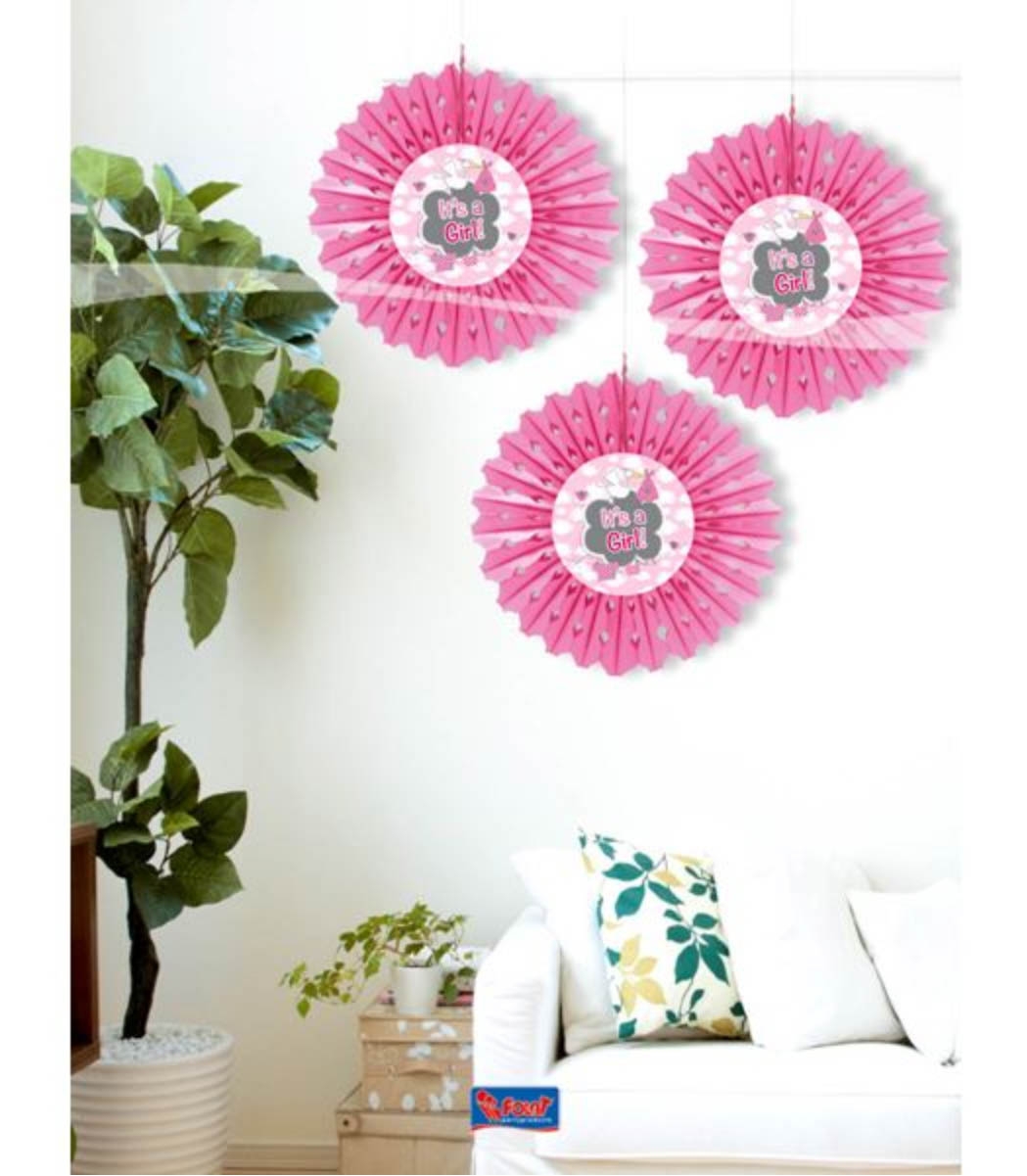 Fächerdeko It's a Girl Fächerdeko It's a Girl