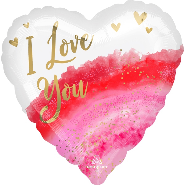 Folienballon "I Love you" Ombre 43cm Folienballon "I Love you" Ombre 43cm