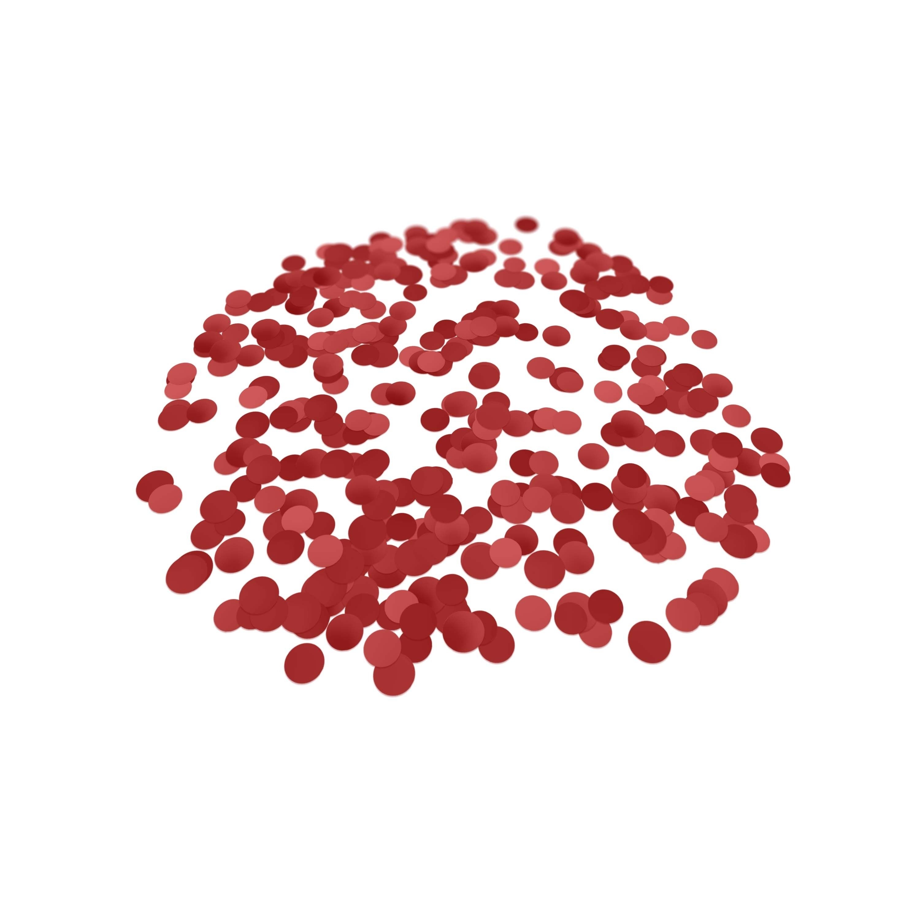 Folienkonfetti 2cm Rund 15g Satin Rot Folienkonfetti 2cm Rund 15g Satin Rot