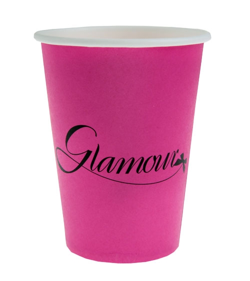 Glamour - 10 Pappbecher