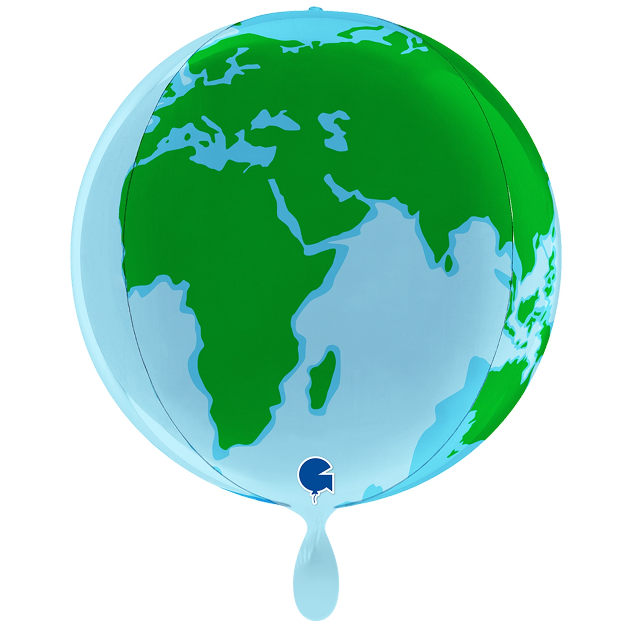 Folienballon Erde 4D 40cm Astronomie, Weltall, Planet, Globus