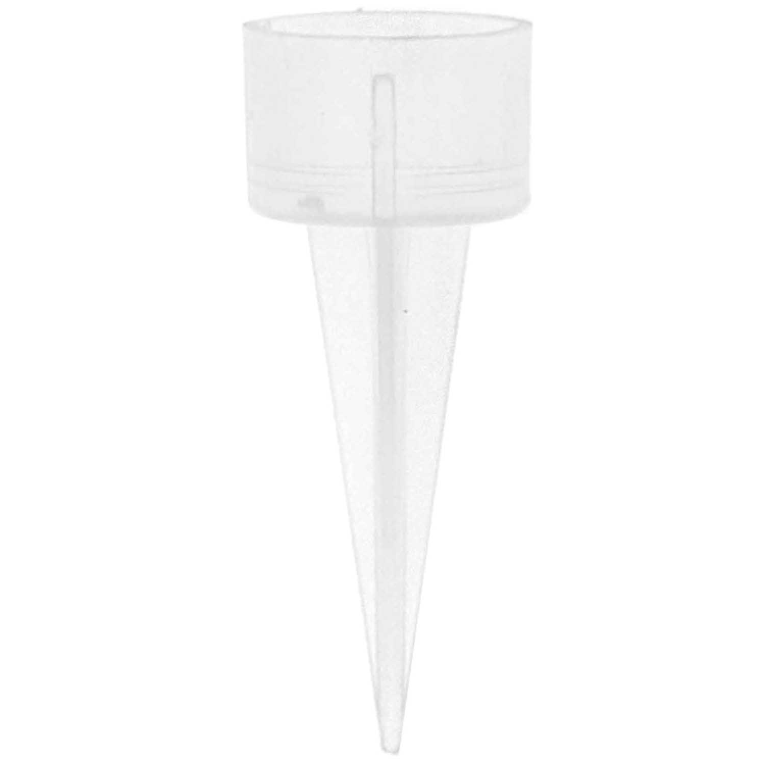 10 Spiralkerzenhalter, Transparent Ø 1,2 cm 10 Spiralkerzenhalter, Transparent Ø 1,2 cm