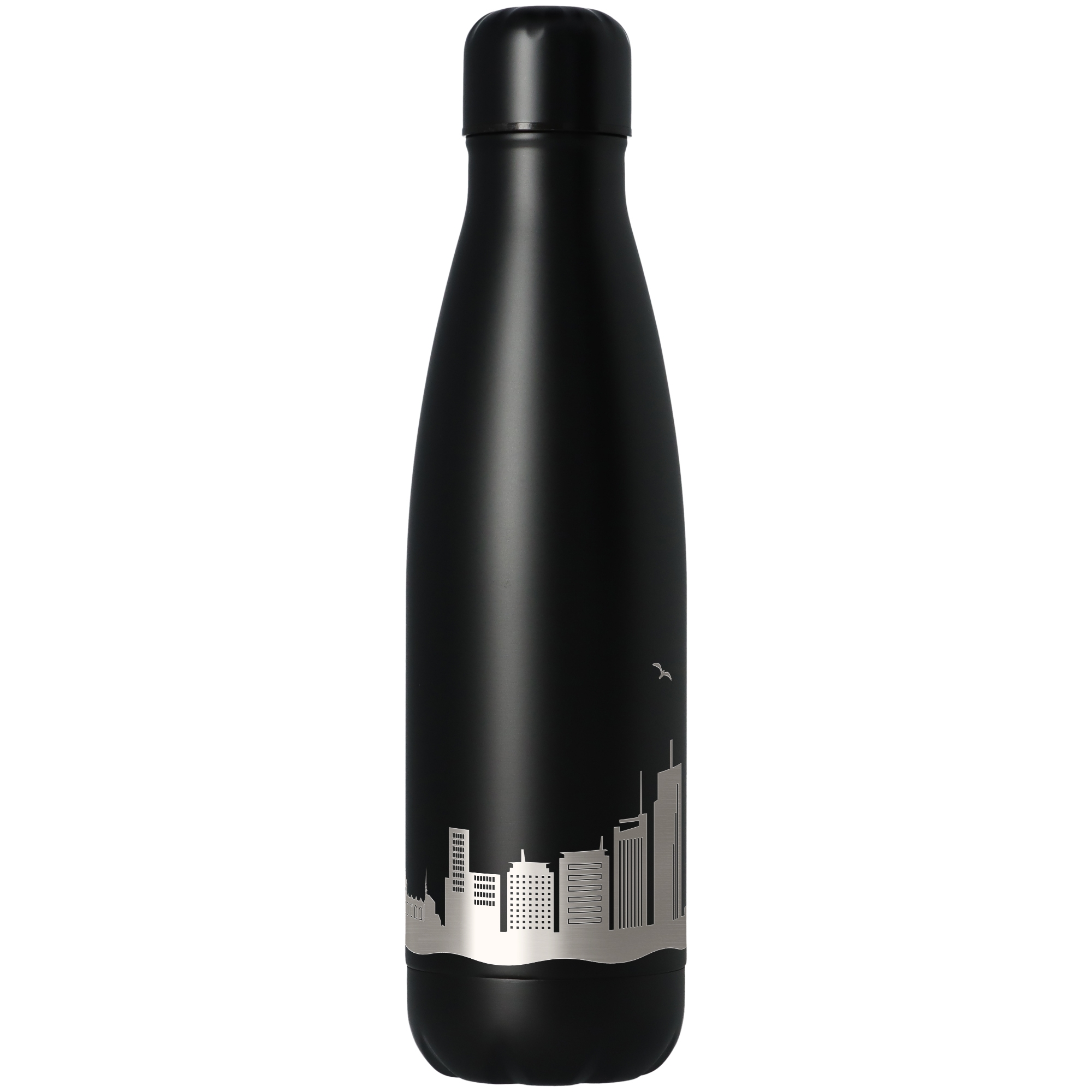 a00699f82de48225e04fbe3644f9d806ba7f2bb9 Trinkflasche Skyline Essen Schwarz 500ml
