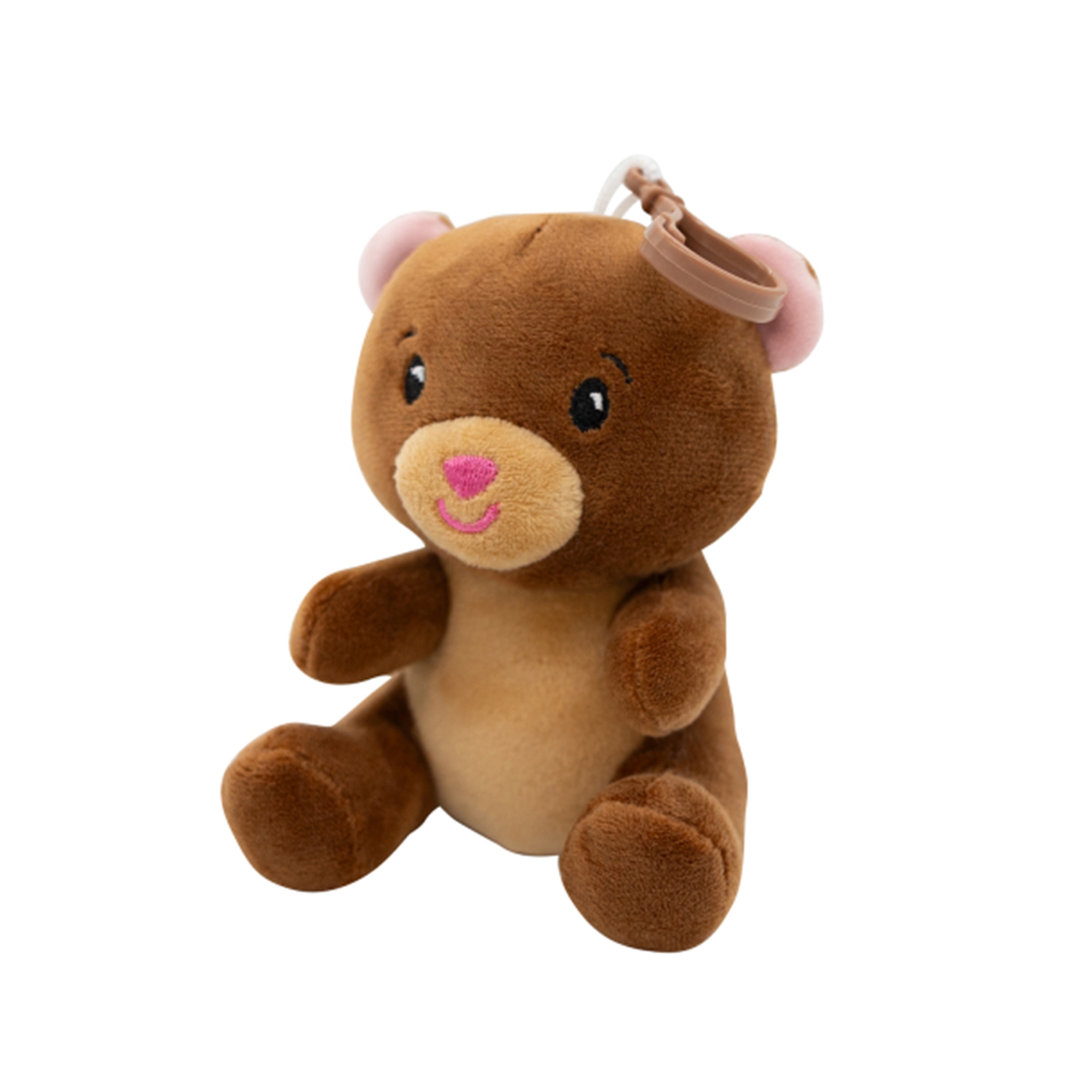 2-in-1 Plüschtier-Ballongewicht "Braunbär" 11 cm Plüsch, Spielzeug