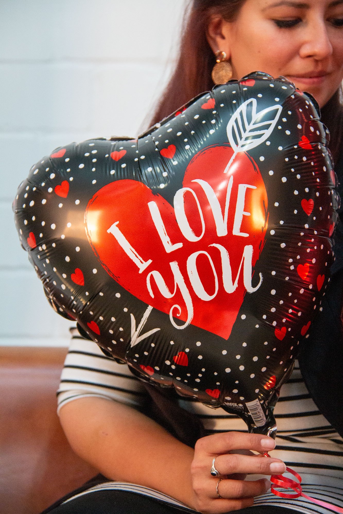 Folienballon "I Love you" Herz 45cm Folienballon "I Love you" Herz 45cm