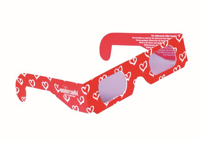 3D Brille Herzen 3D Brille Herzen
