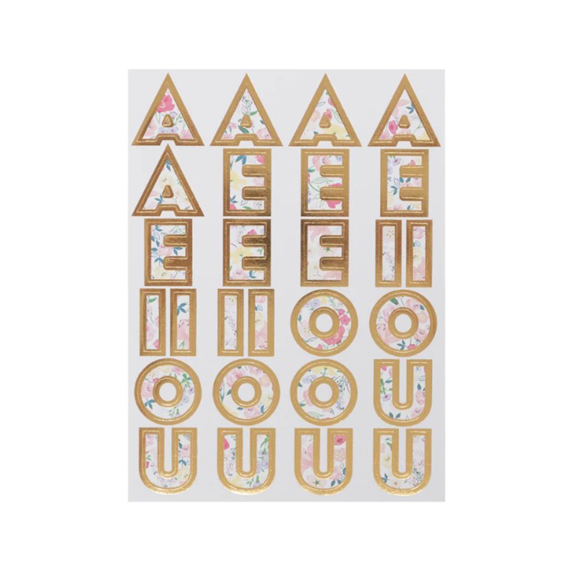 Meri Meri - Sticker "English Garden Alphabet"