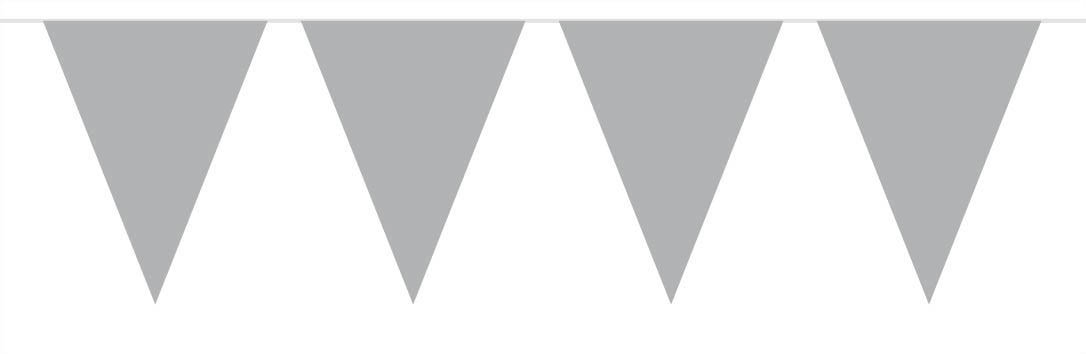 Wimpelkette Silber Wimpelkette Silber