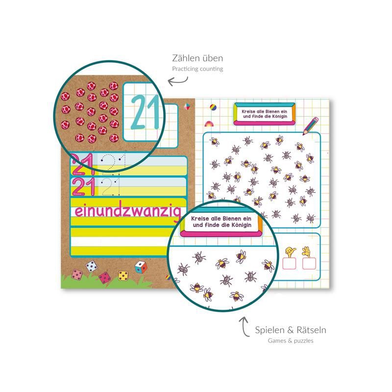 Activity Lernkoffer Zahlen 1-25 zum Abwischen Activity Lernkoffer Zahlen 1-25 zum Abwischen