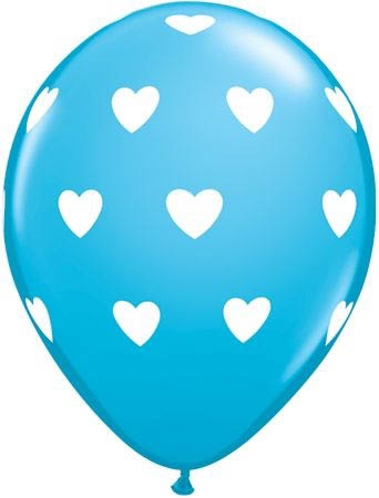 Qualatex Ballon Big Hearts verschiedene Farben Ø 30cm Qualatex Ballon Big Hearts verschiedene Farben Ø 30cm