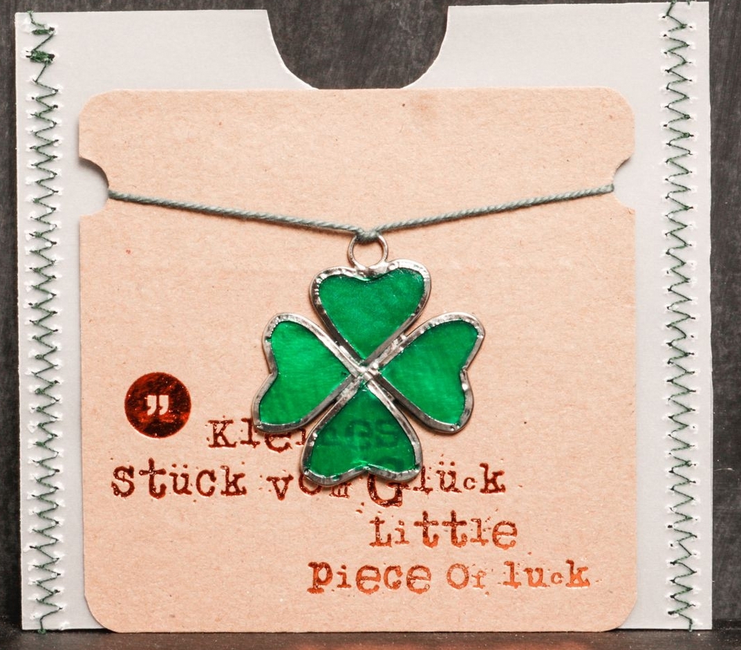 Glücksbringer - Kleines Stück vom Glück "Glücksklee" Glücksbringer - Kleines Stück vom Glück "Glücksklee"