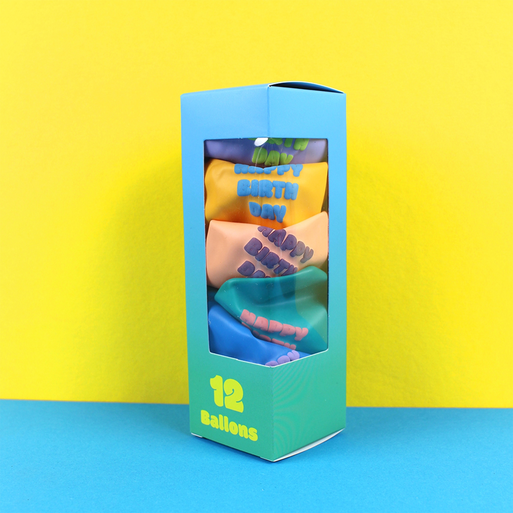 12 Latexballons "Happy Birthday" 12 Latexballons "Happy Birthday"