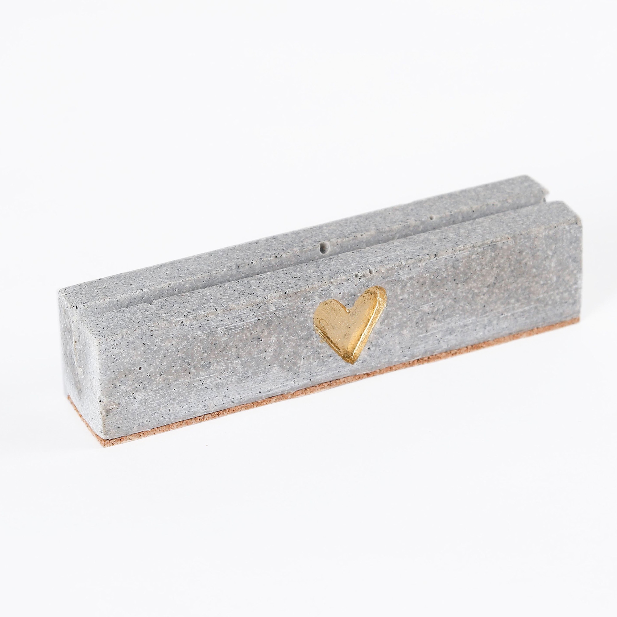 Kartenhalter "Goldenes Herz" Kartenhalter "Goldenes Herz"