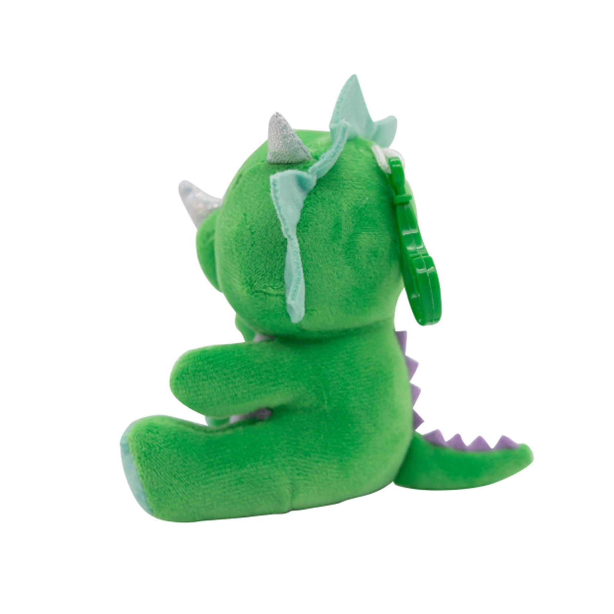 2-in-1 Plüschtier-Ballongewicht "Dinosaurier" 11 cm Plüsch, Spielzeug