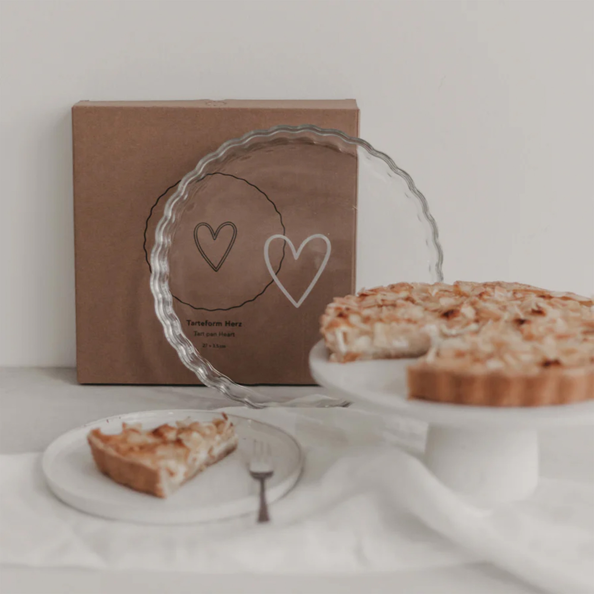 Eulenschnitt - Tarteform "Herz" 27 cm Eulenschnitt - Tarteform "Herz" 27 cm