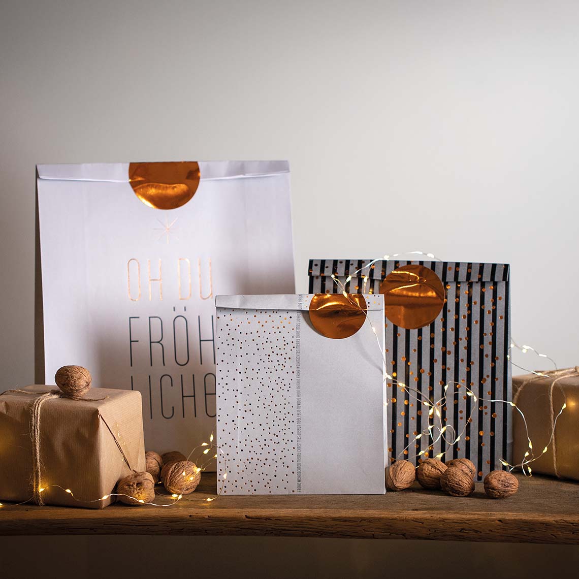 Räder Design - Geschenktüten- Set "Oh du Fröhliche"