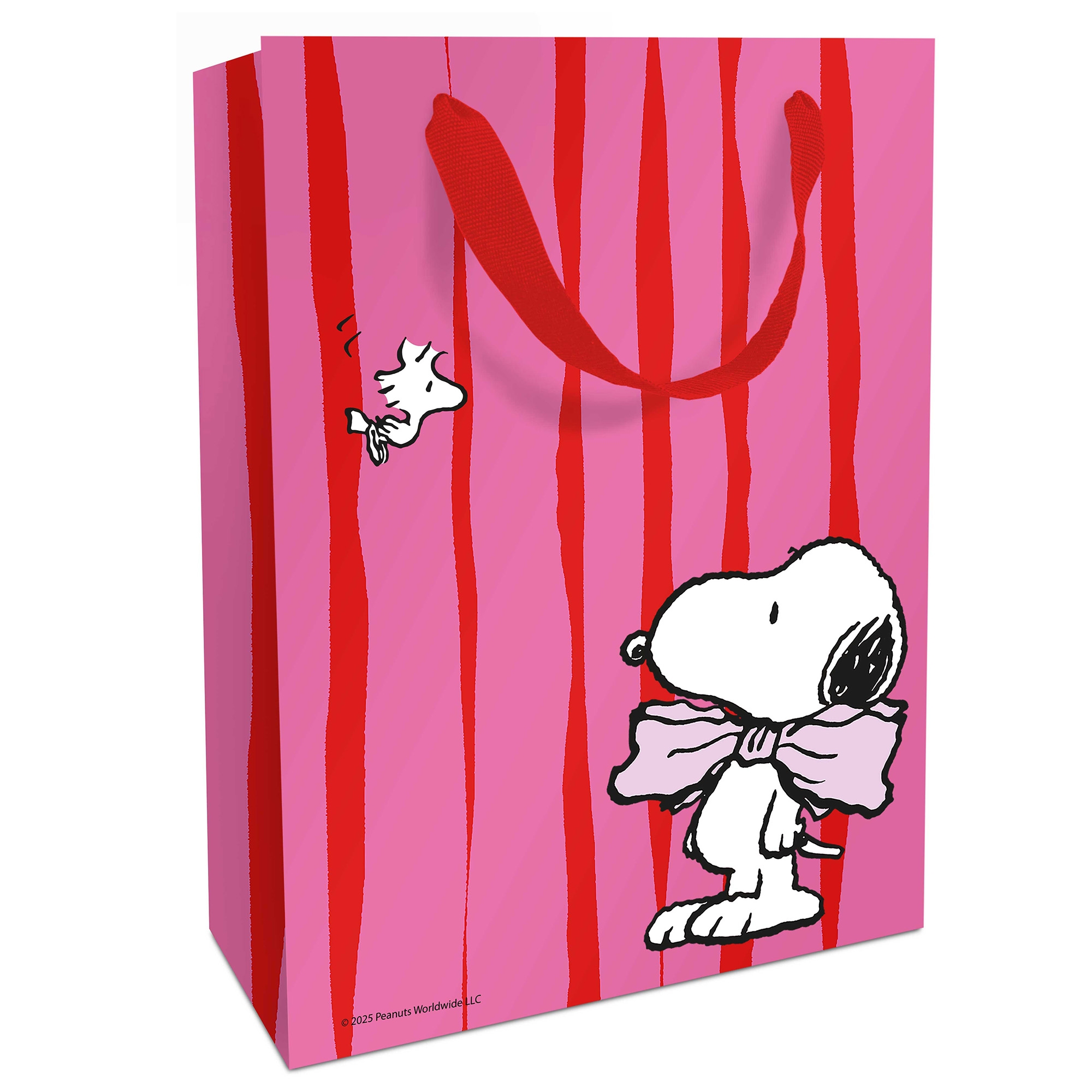 Geschenktüte "Neon Snoopy" 24 x 36 x 13 cm Tasche, Einkaufstasche