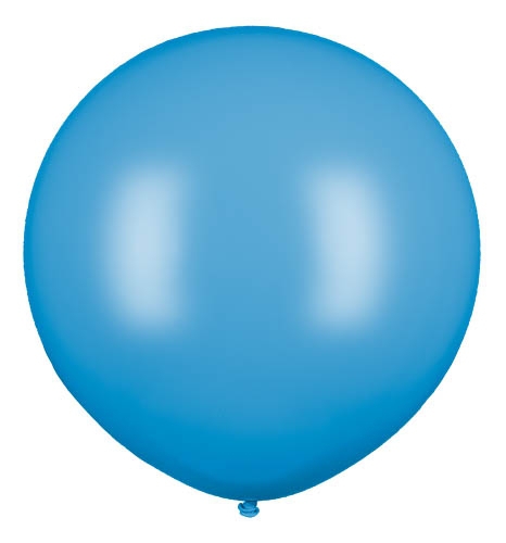 Latexballon Gigant Hellblau Ø 80cm Latexballon Gigant Hellblau Ø 80cm