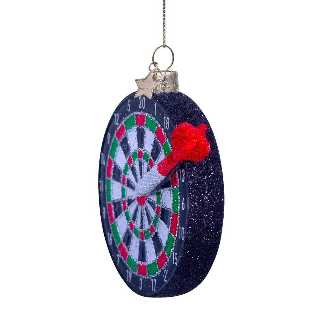 Soft target, Dartscheibe, Glitzer, Dekoanhänger, Kugelanhänger