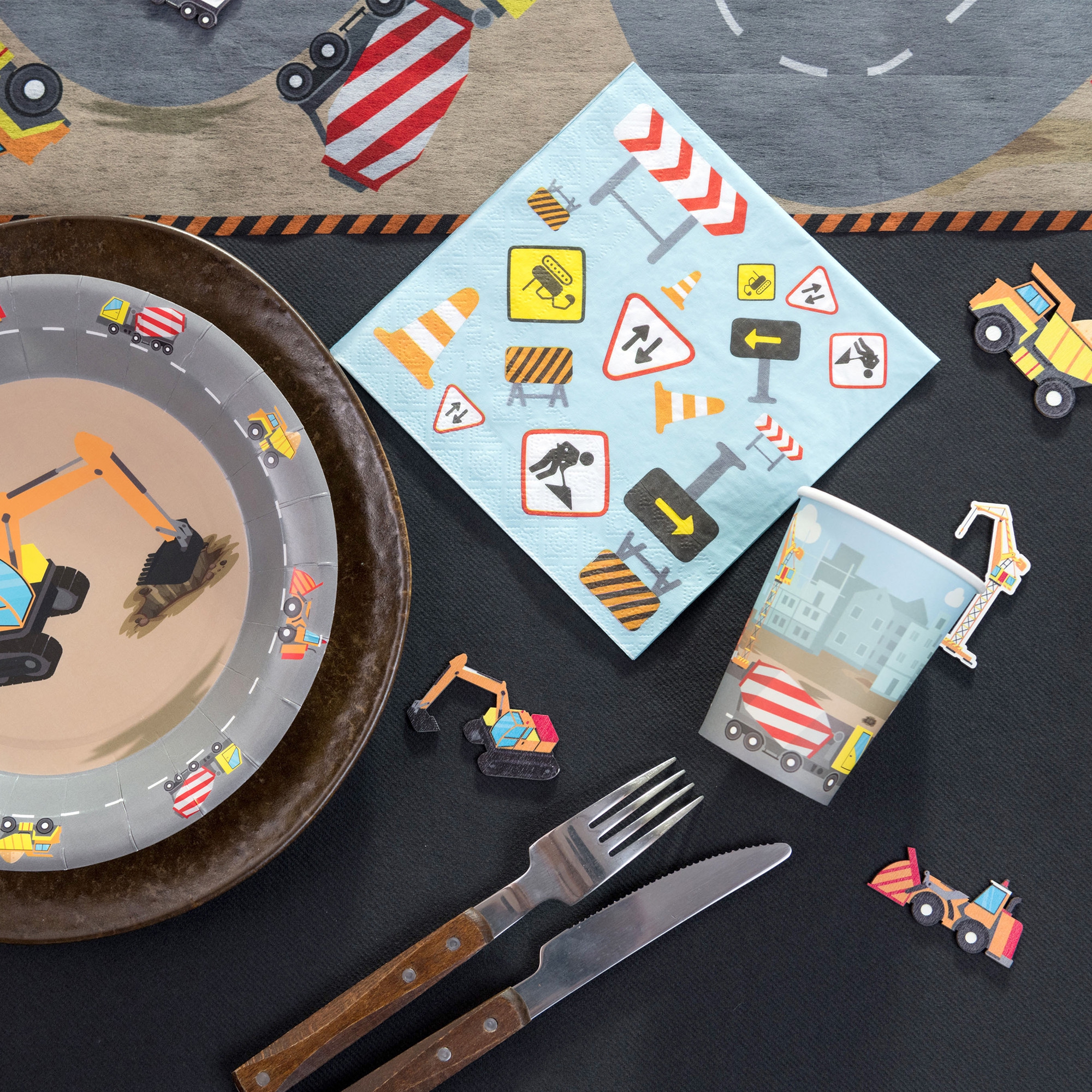 Streudeko "Baustelle" 10 Stück Streudeko "Baustelle" 10 Stück