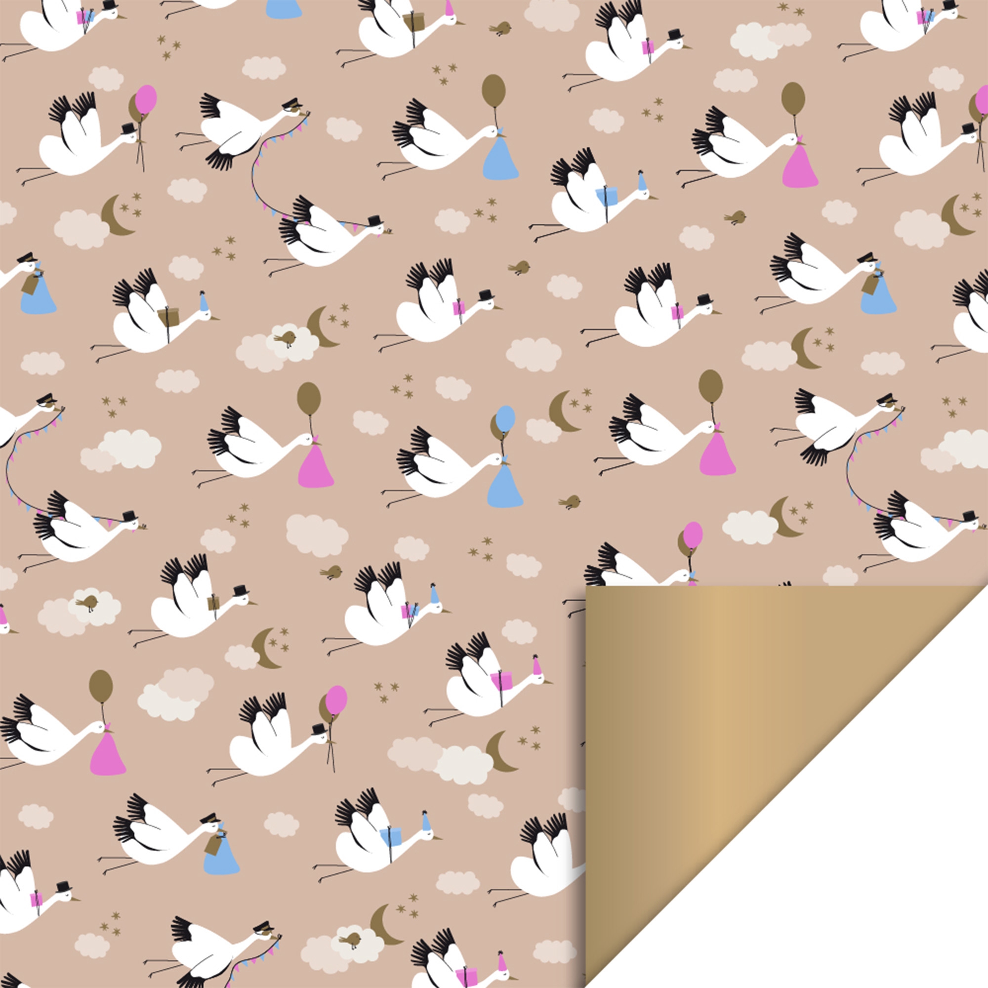 Geschenkpapier "Baby Bird" 3 m Geschenkpapier "Baby Bird" 3 m