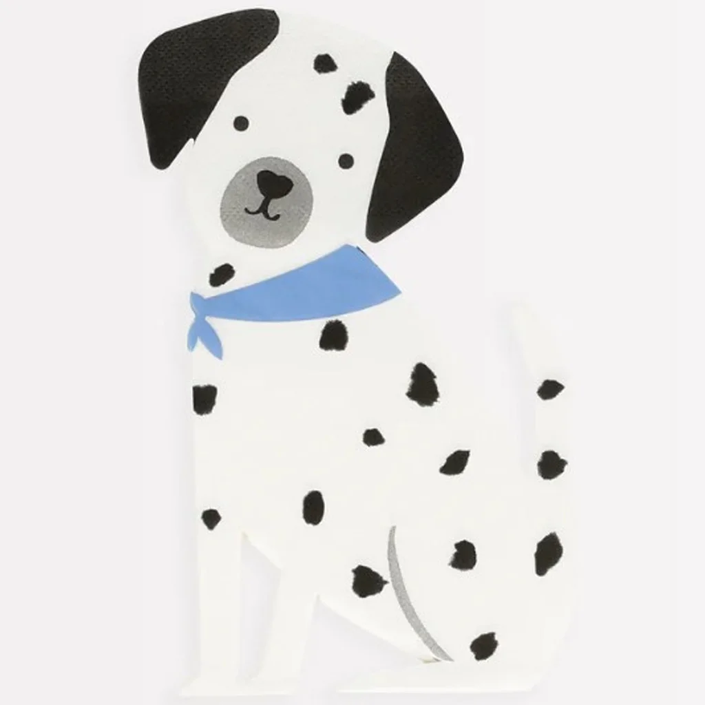 Hund, Dalmatiner, Bandana, Schwarz-Weiß, Kleider-/Dekorartikel
