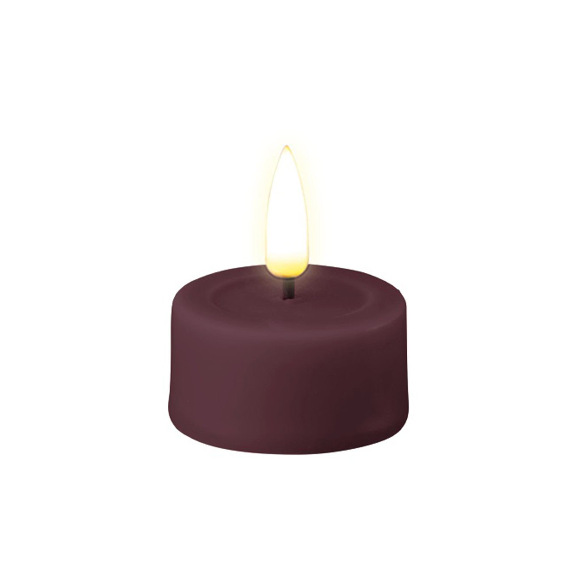 Deluxe - 2 LED Teelichter Violett 4 cm Deluxe - 2 LED Teelichter Violett 4 cm