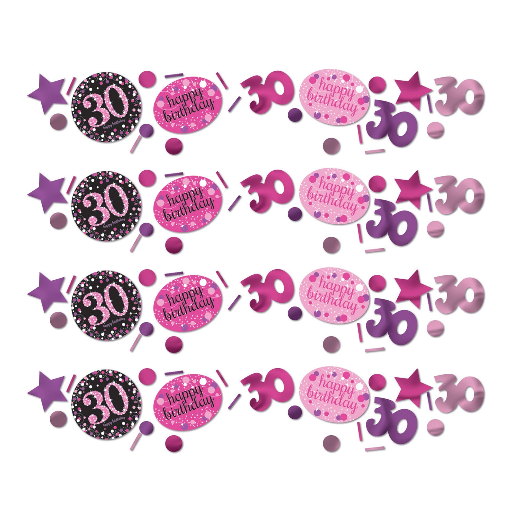 Sparkling Celebration Pink 30. Geburtstag Konfetti 34g