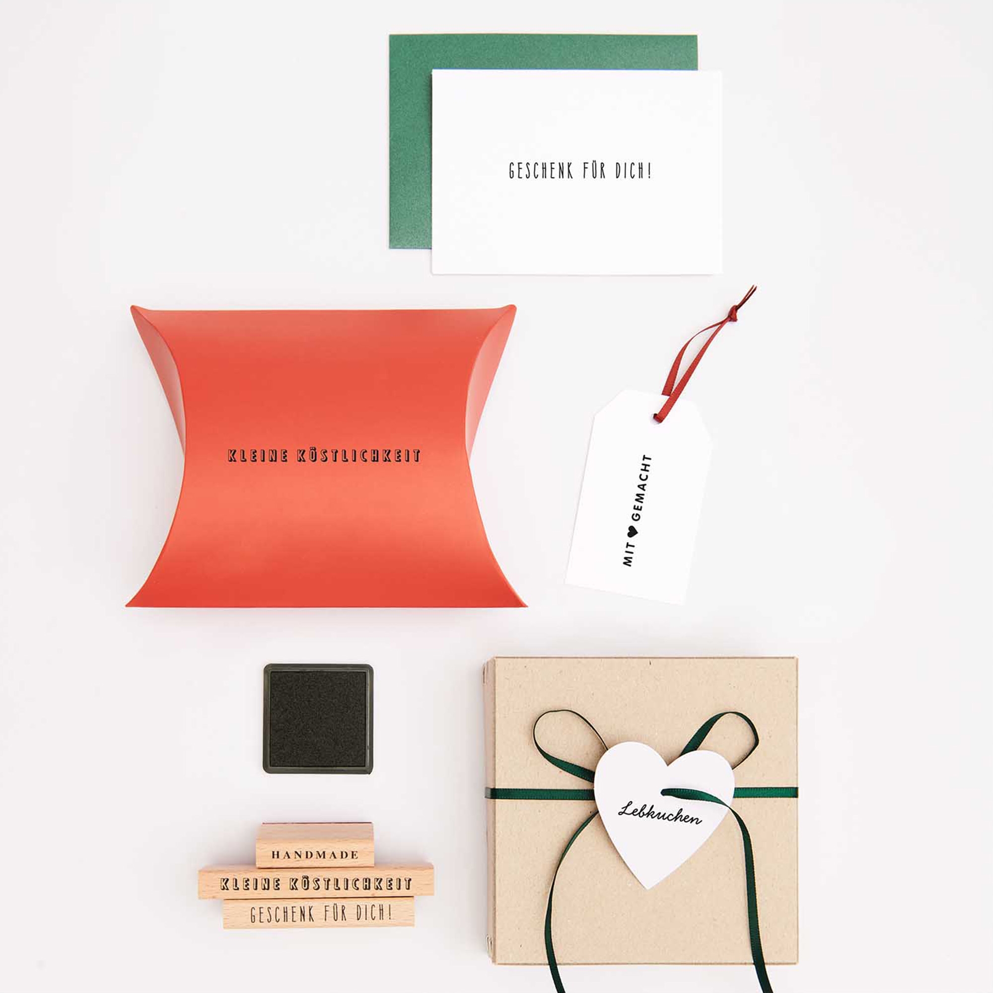 Stempelset "Weihnachtsbäckerei" 23-teilig