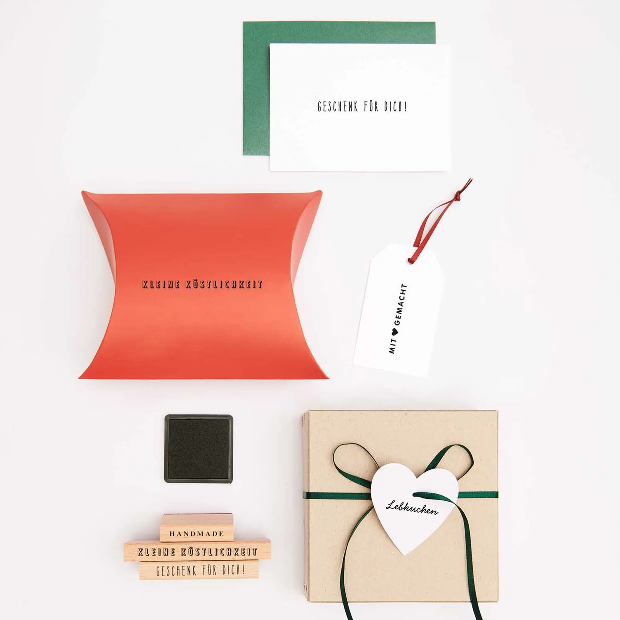 Stempelset "Weihnachtsbäckerei" 23-teilig