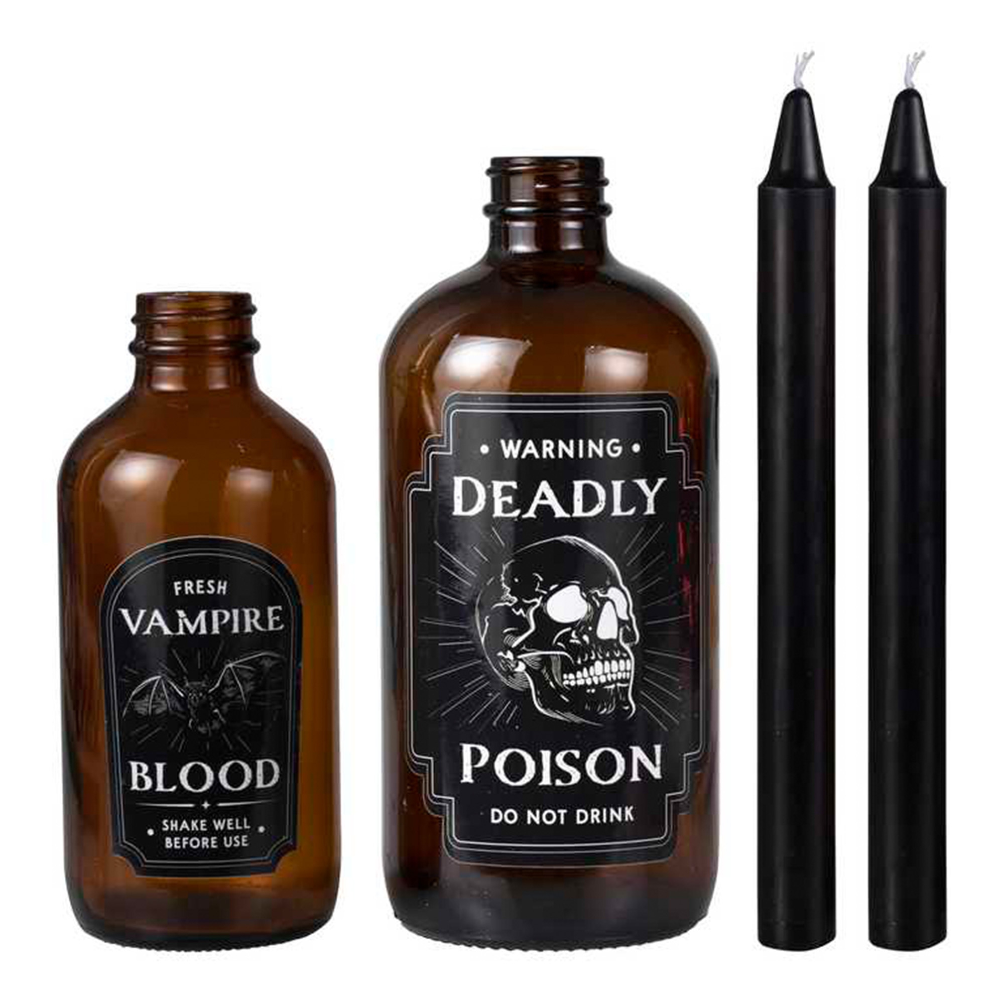 Halloween Kerzenständer mit Stabkerzen Halloween Kerzenständer mit Stabkerzen