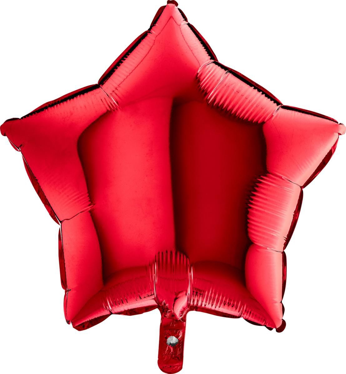 Folienballon Stern Rot 45cm