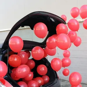 Kofferraum, Luftballons, Ballonbogen, Kofferraumöffnung, Dekoration