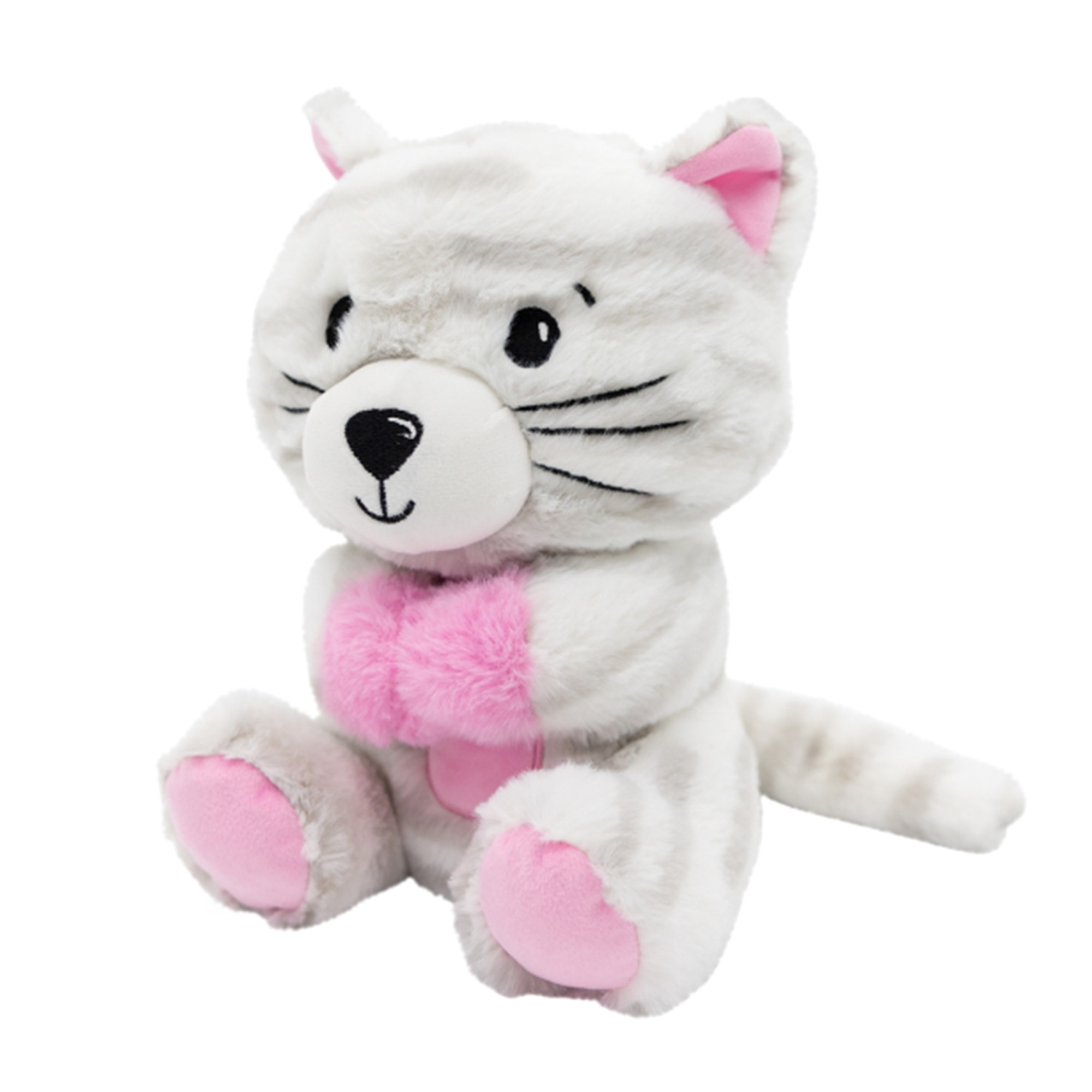 2-in-1 Plüschtier-Ballongewicht "Katze" 21 cm Plüsch, Spielzeug, Teddybär