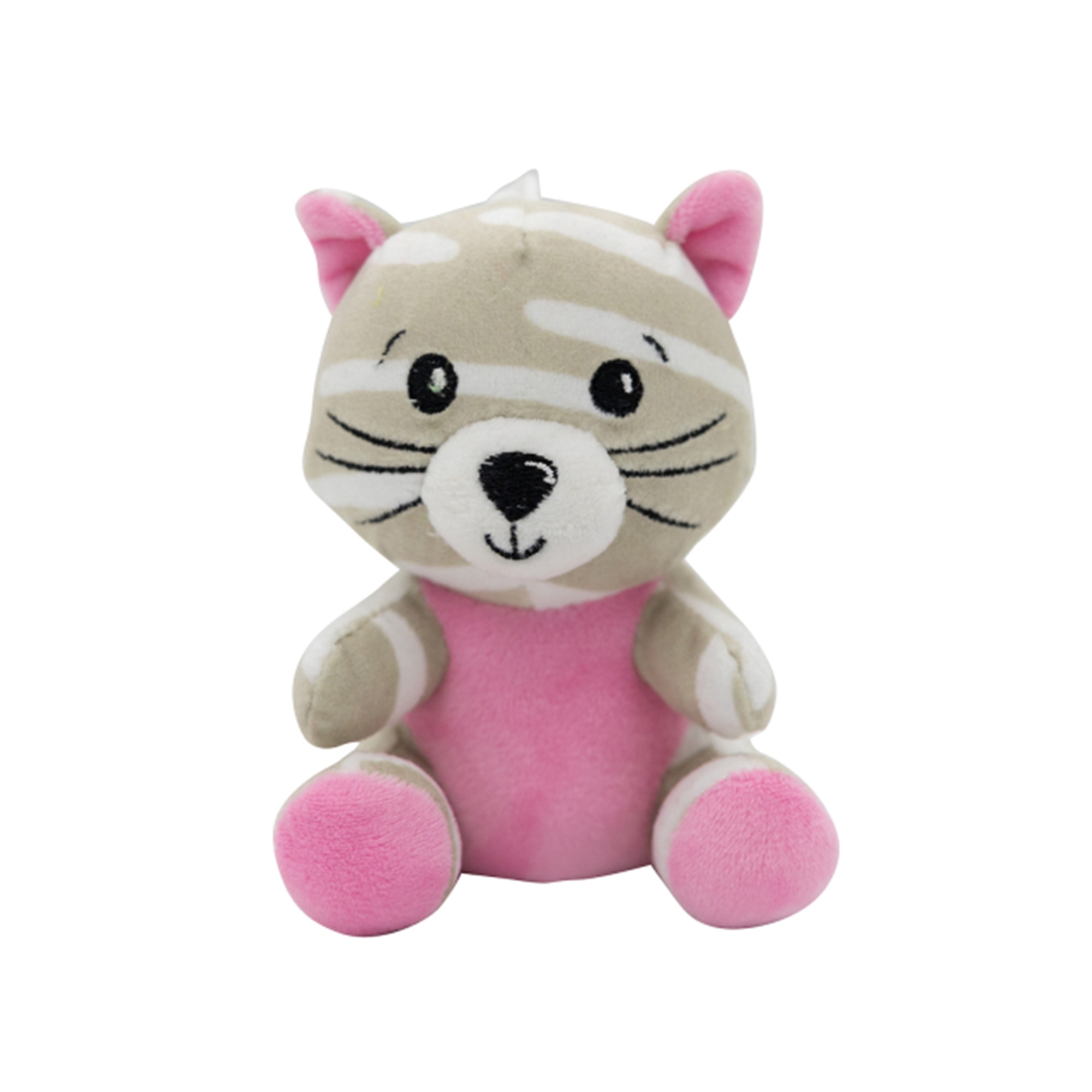 2-in-1 Plüschtier-Ballongewicht "Katze" 11 cm Plüsch, Spielzeug