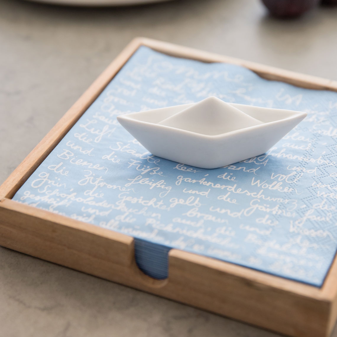 RĂ€der Design - Serviettenhalter "Boot" RĂ€der Design - Serviettenhalter "Boot"