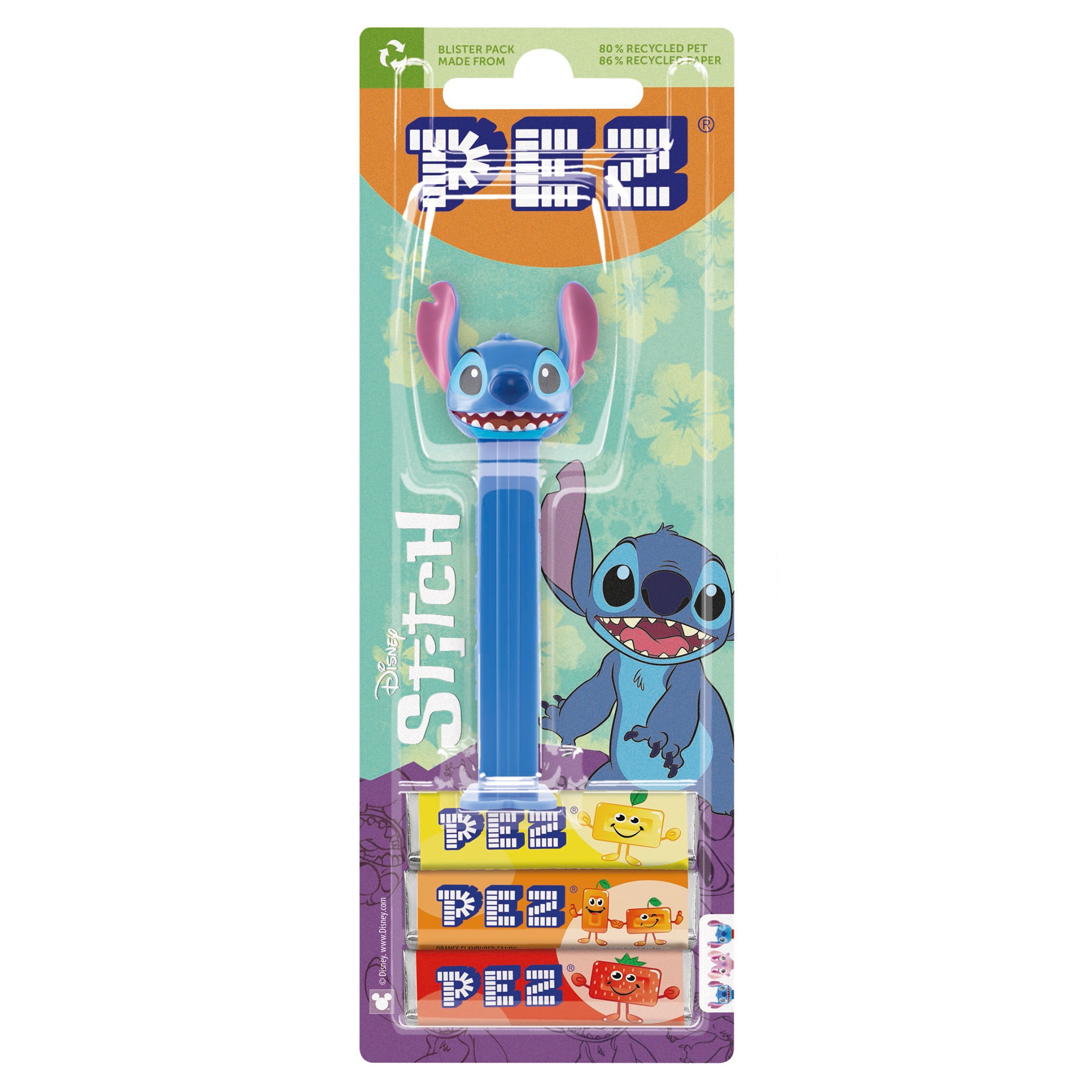 PEZ - Stitch "Lilo & Stitch" Spender & Bonbons PEZ Spender