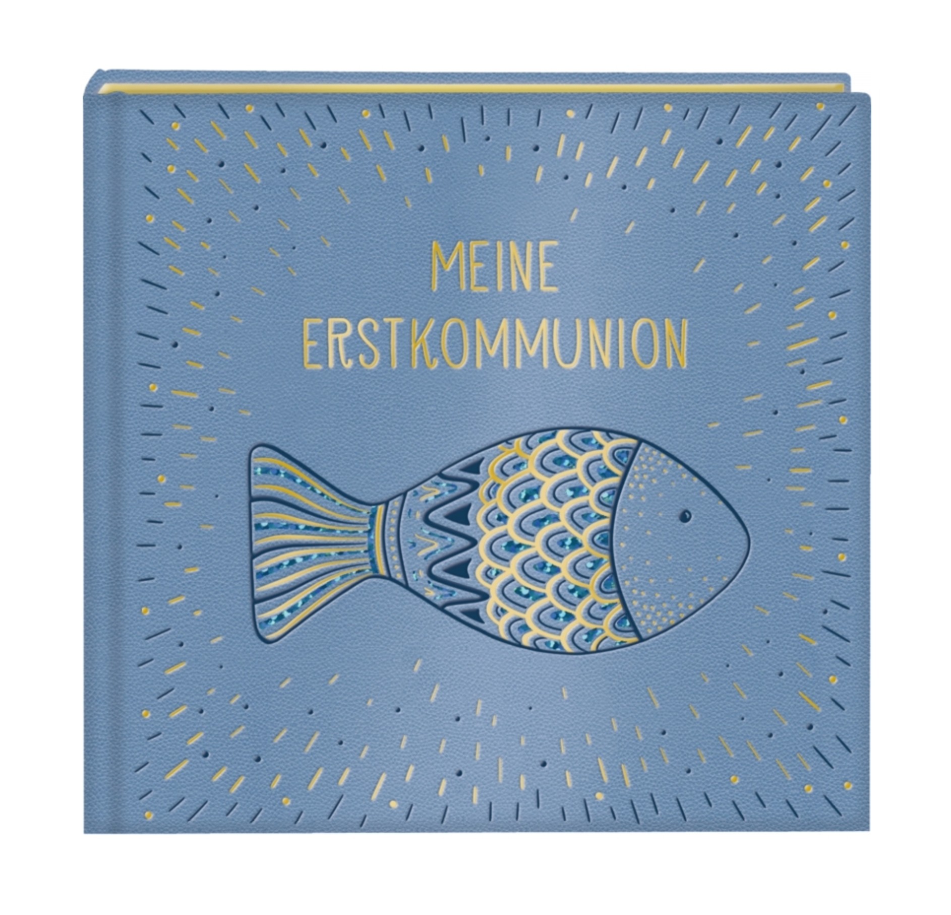 Album zur Erstkommunion mit Fisch