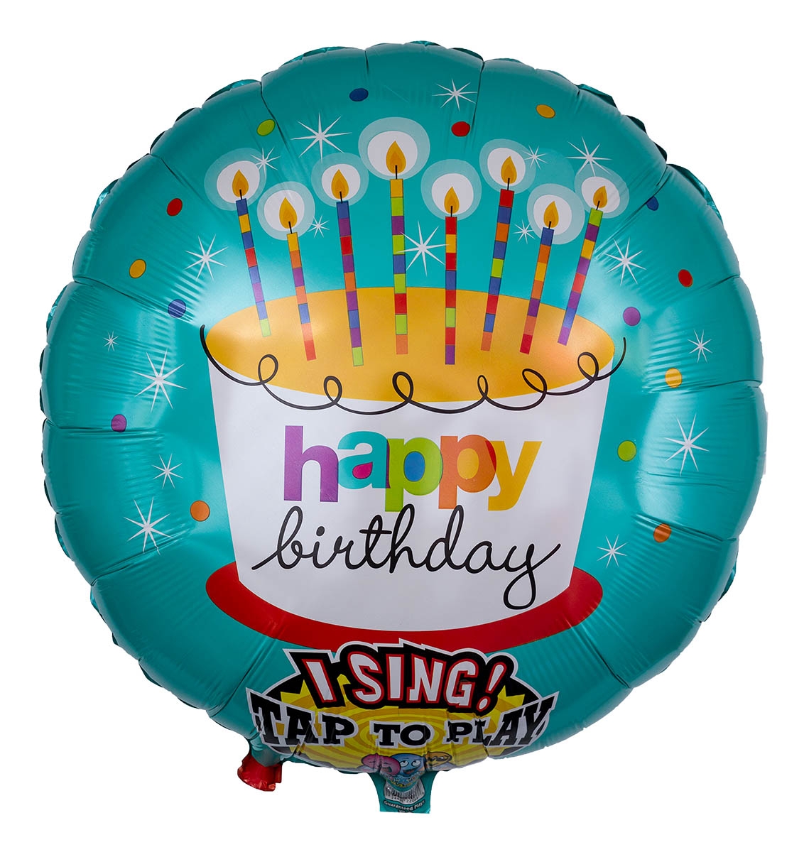 Musikballon Geburtstags-Torte 71cm