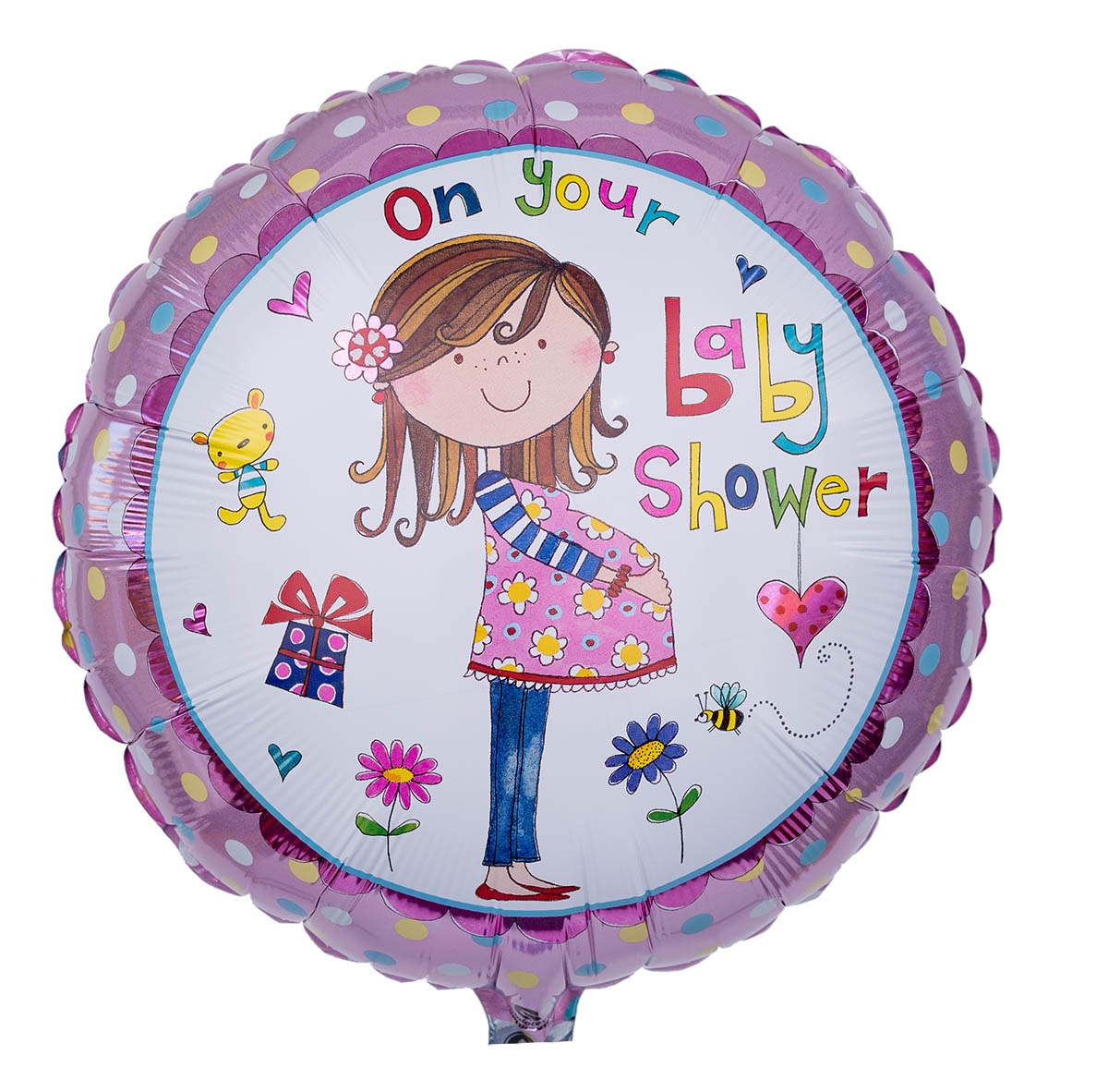 Folienballon Rachel Ellen Baby Shower 45cm