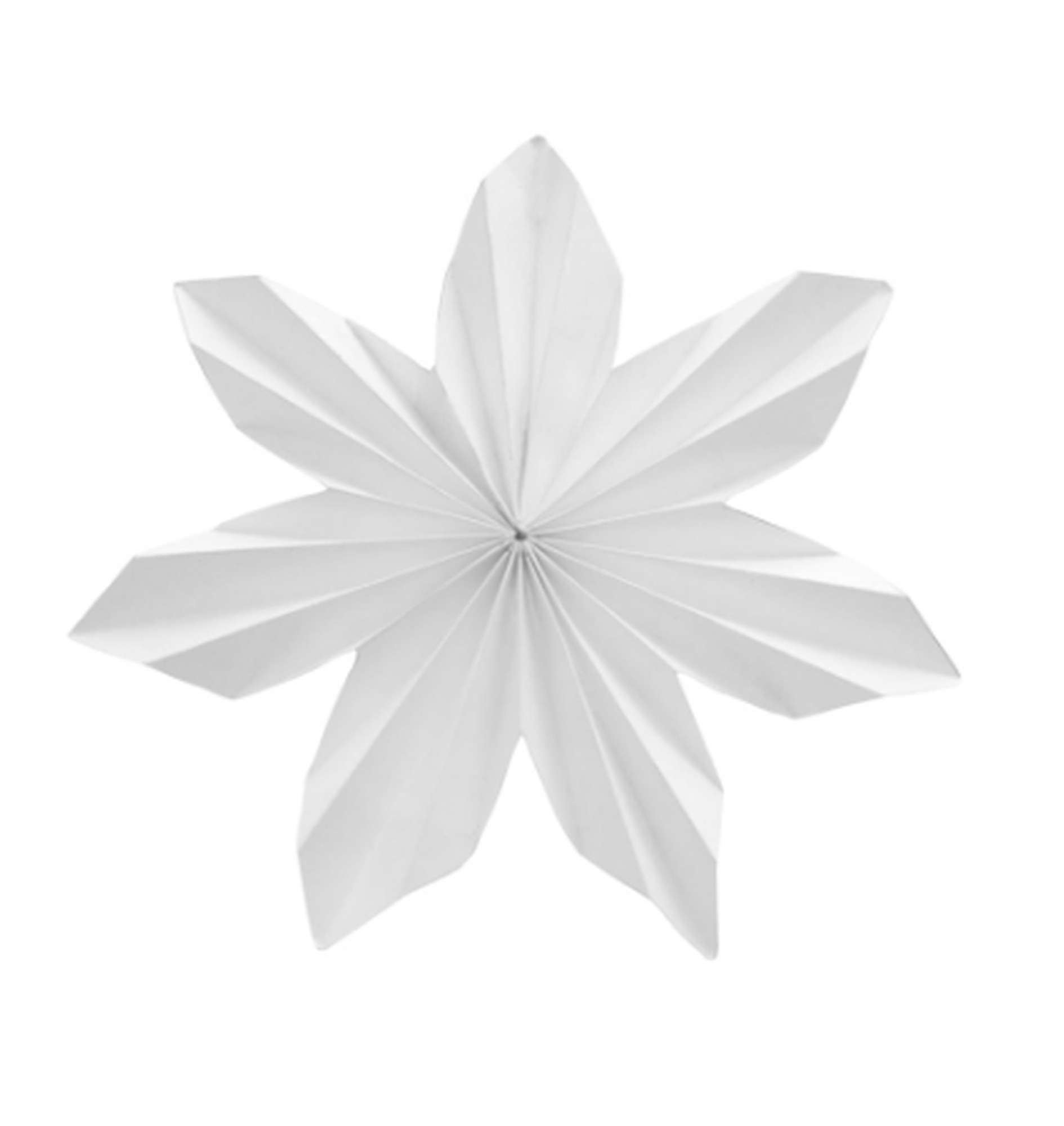 Storefactory - Dalby Papierstern klein - Weiß Storefactory - Dalby Papierstern klein - Weiß