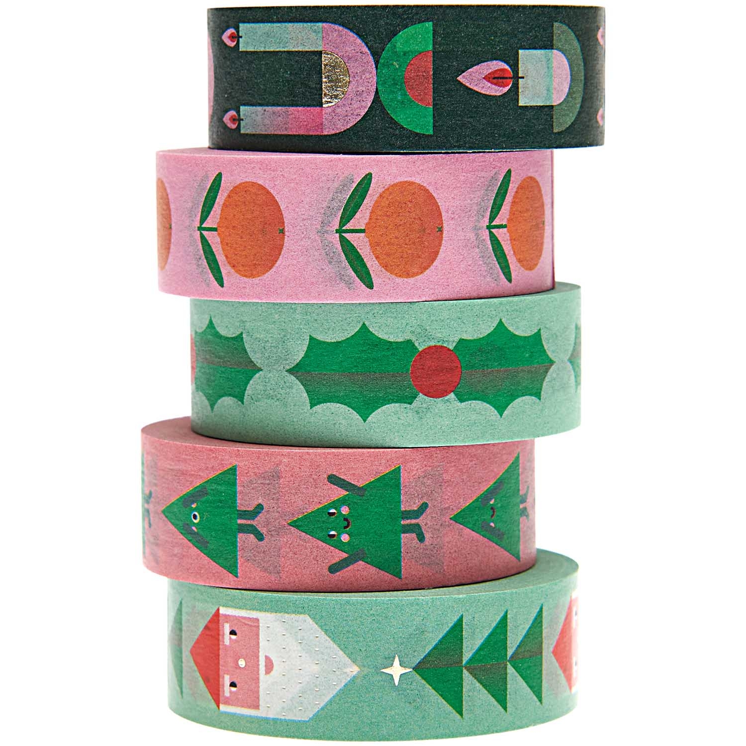 5er Tape Set "Merry Christmas" 5er Tape Set "Merry Christmas"