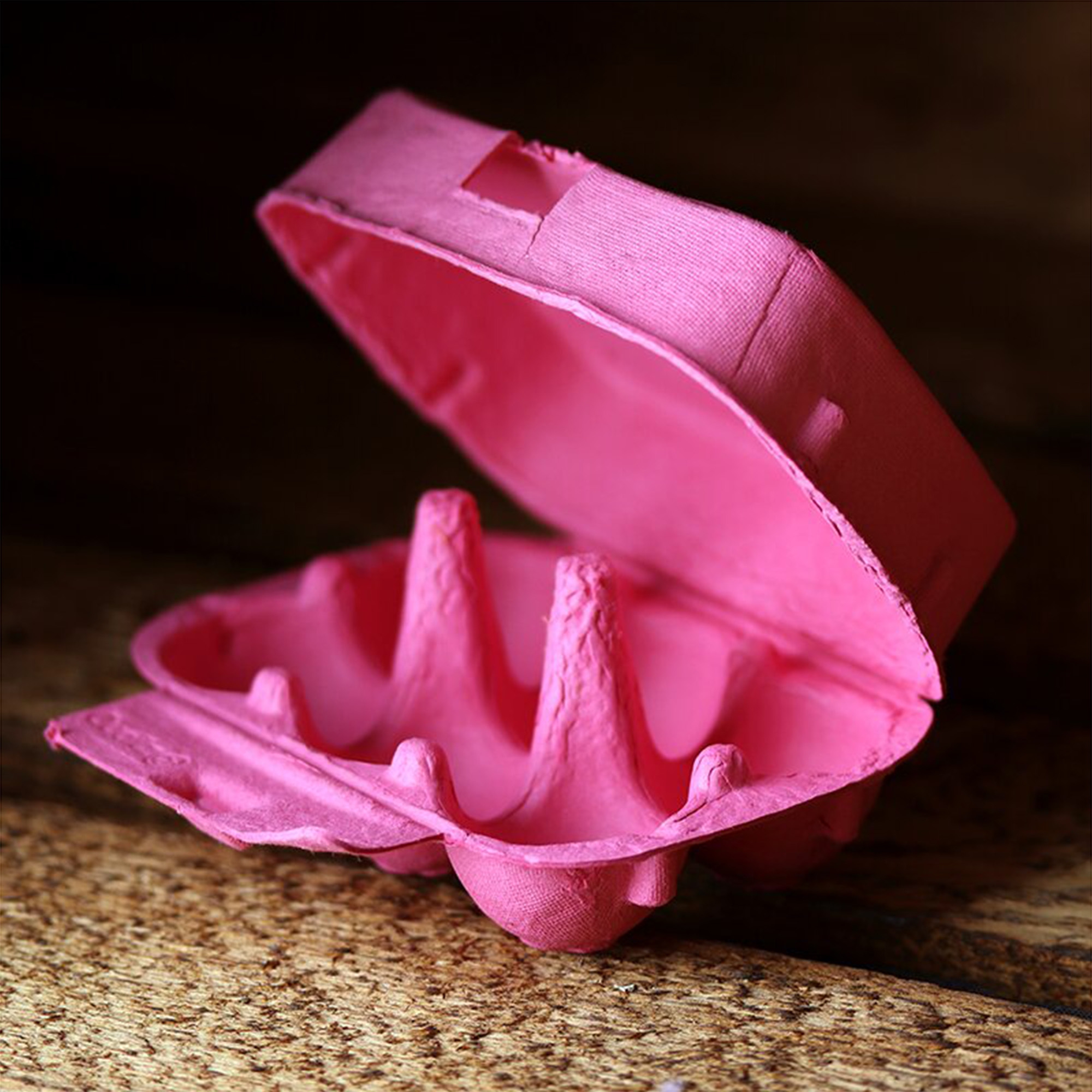 6er Eierkarton in Pink 6er Eierkarton in Pink