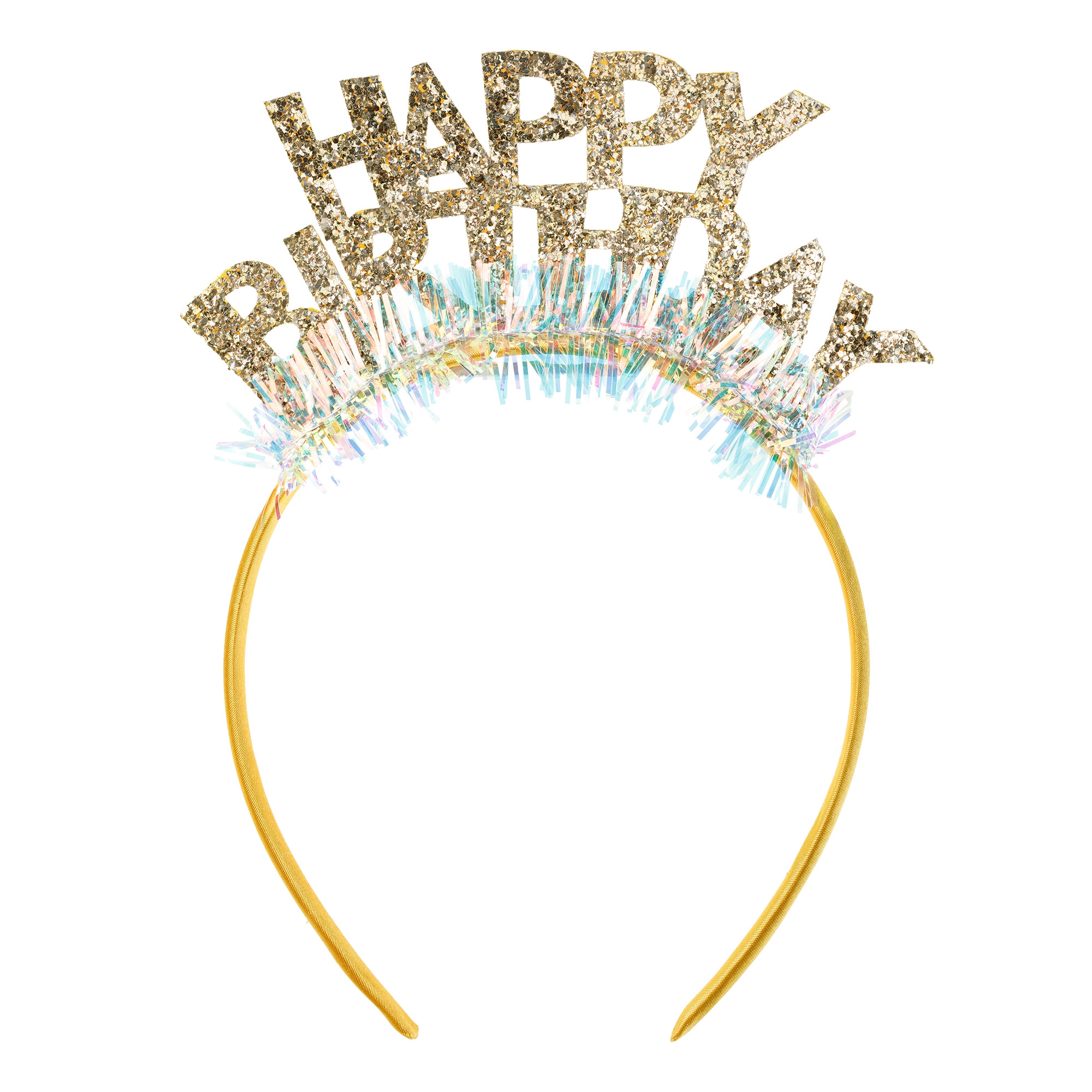 Kopfband, Happy Birthday, Party, Glitzer, Haarreif